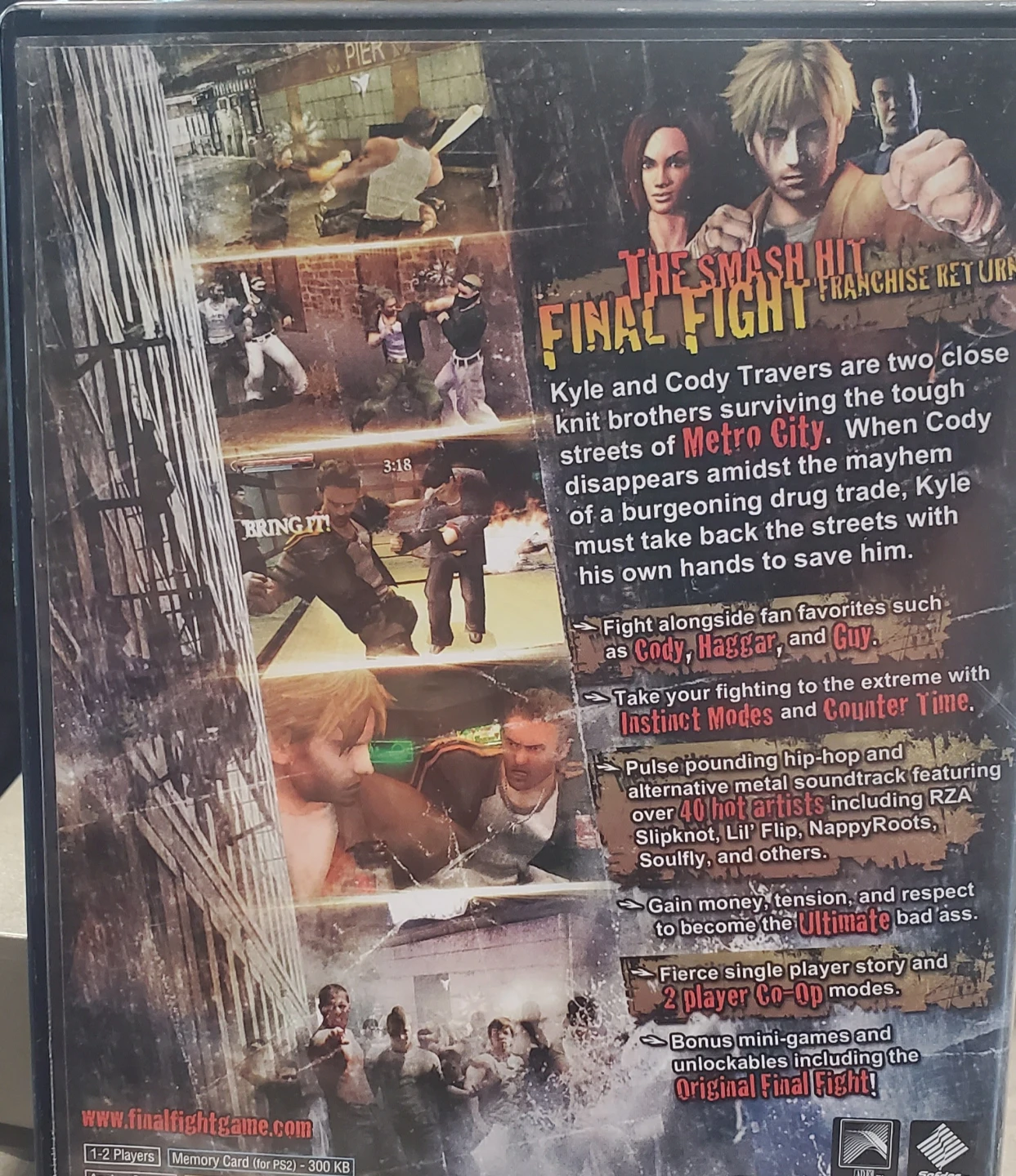 Final Fight Streetwise for PlayStation 2 - photo 2