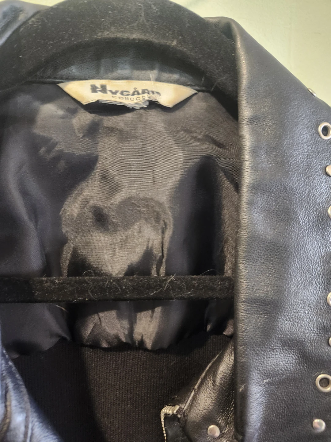 Nygard Collection Black Leather Jacket - photo 3