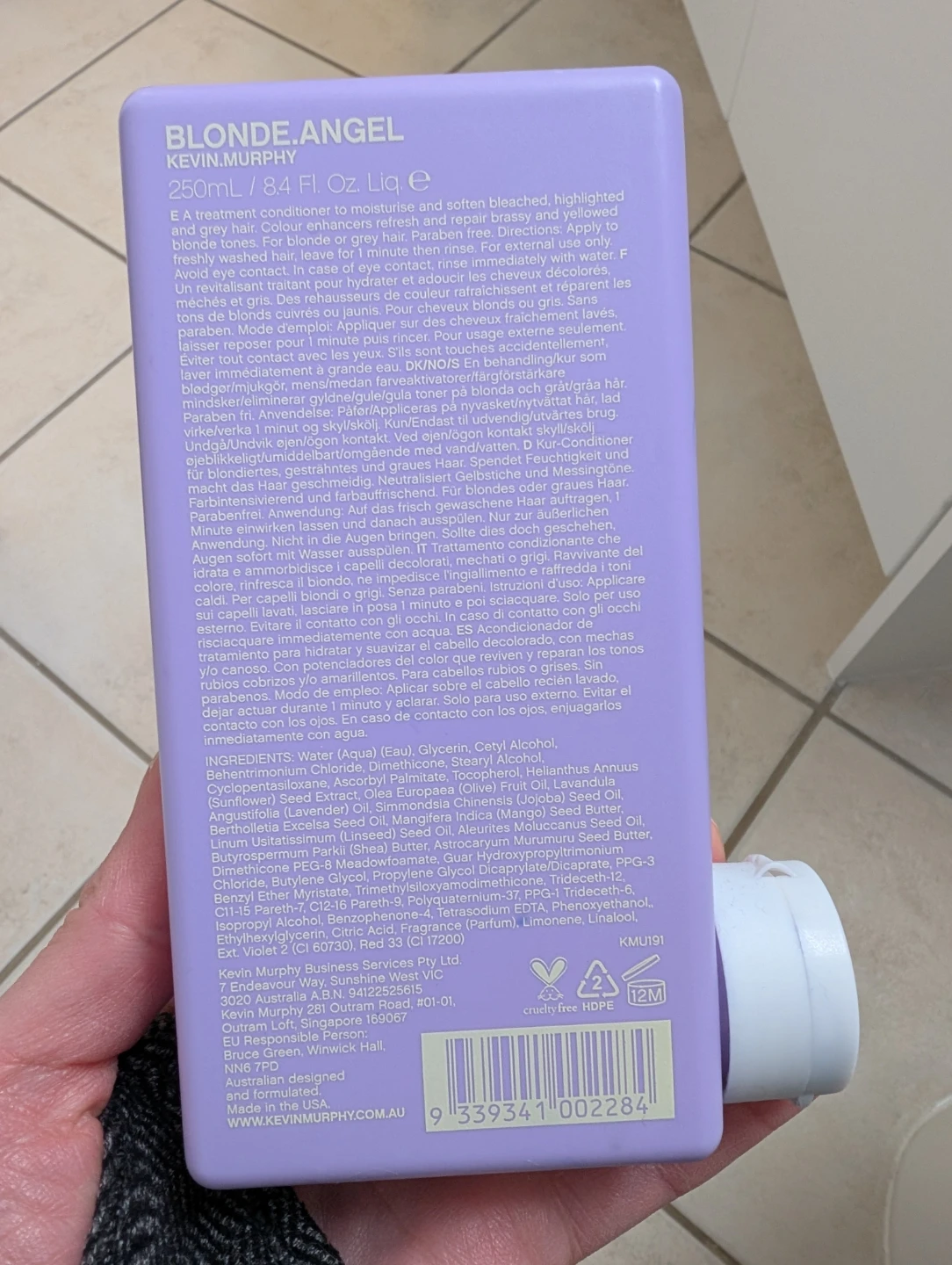 Kevin Murphy BLONDE ANGEL Treatment Conditioner 250 mL - photo 3