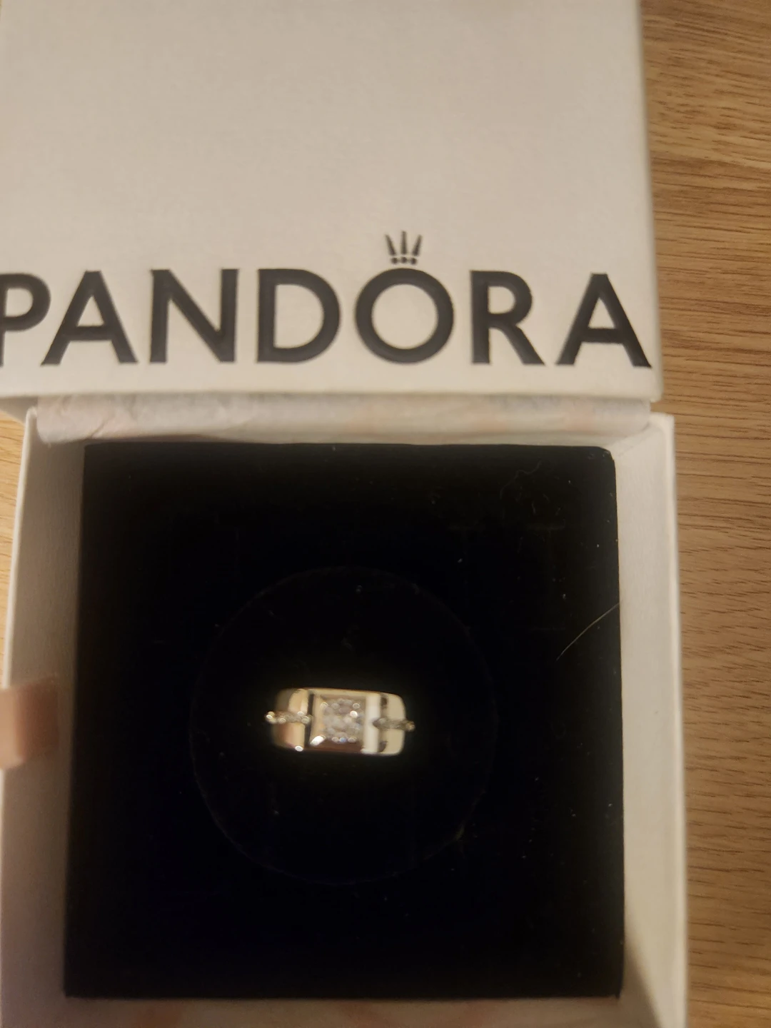 Pandora ring with center stone - photo 3