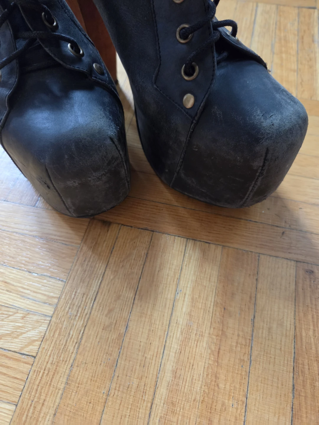 Jeffrey Campbell Lita Black Leather Boots - photo 3