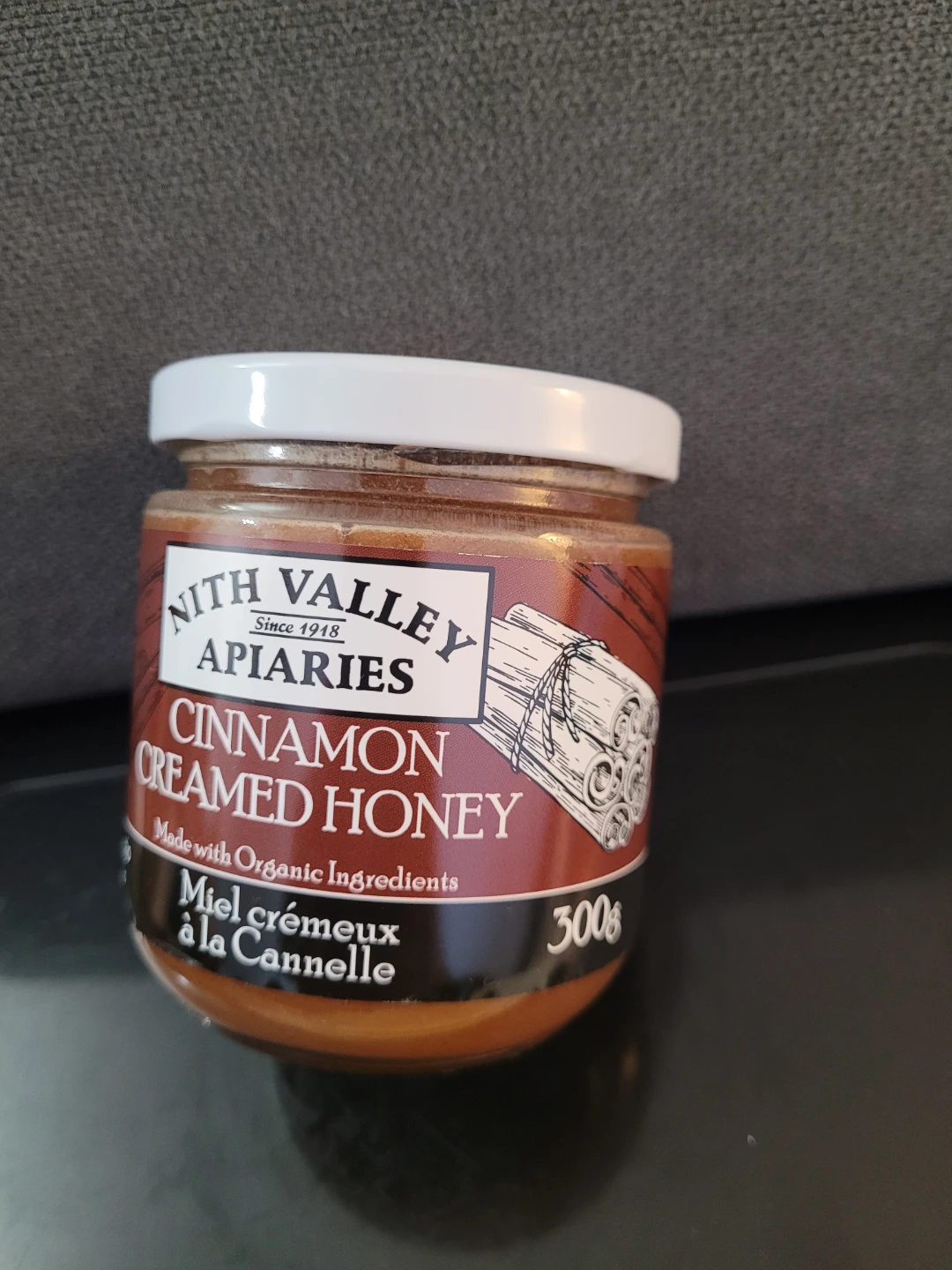 Nith Valley Apiaries Cinnamon Creamed Honey 300g
