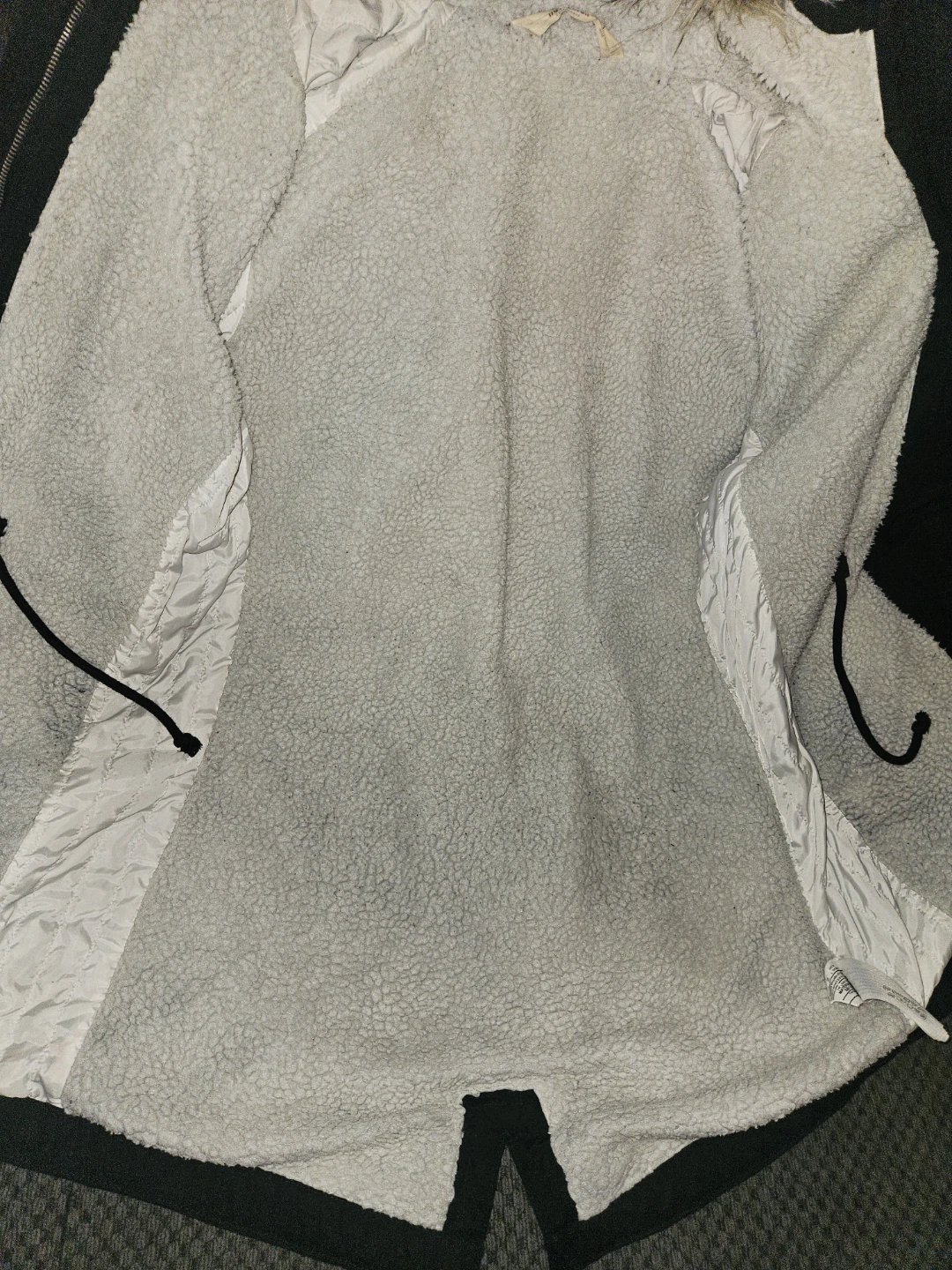 Hollister sherpa-lined parka, black - photo 3