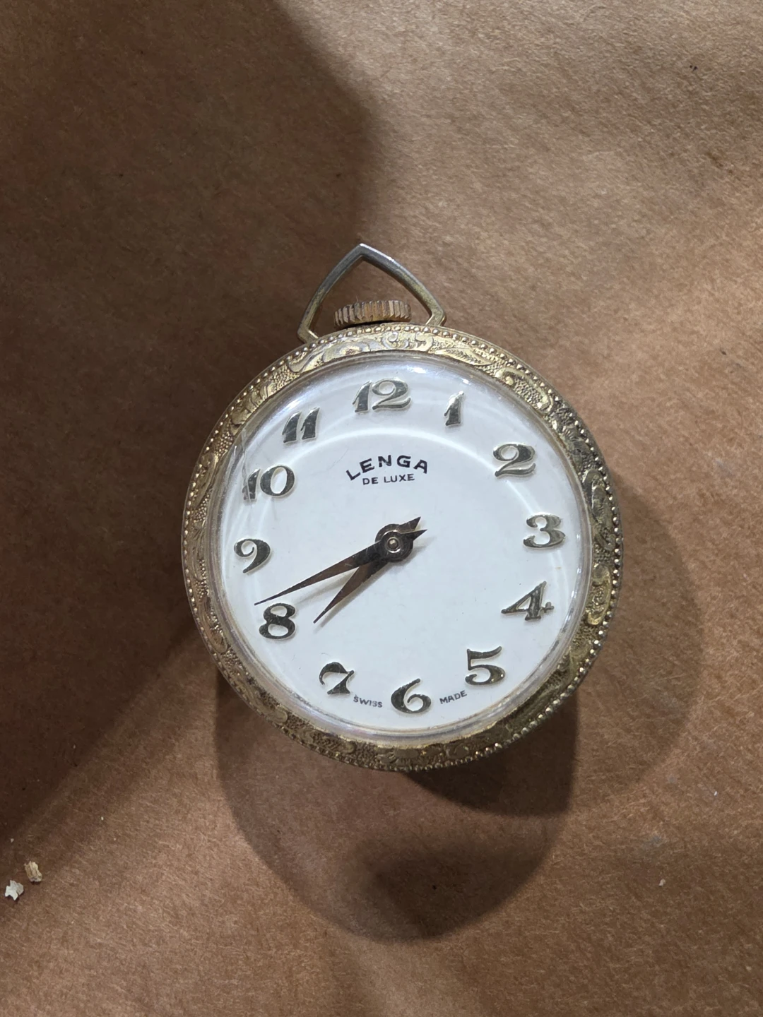 Lenga De Luxe Vintage Pendant Watch