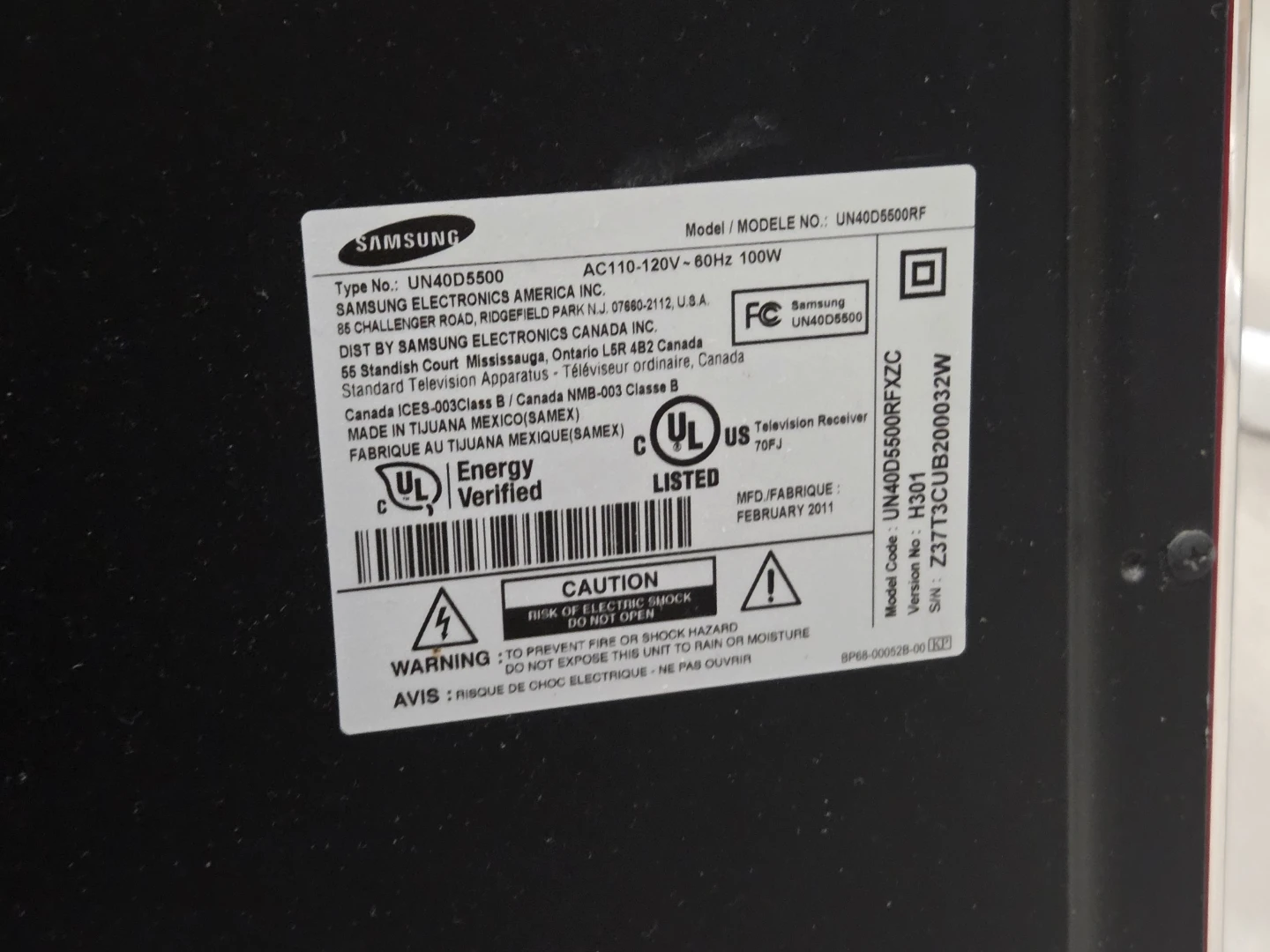 Samsung 40-inch LED - photo 3