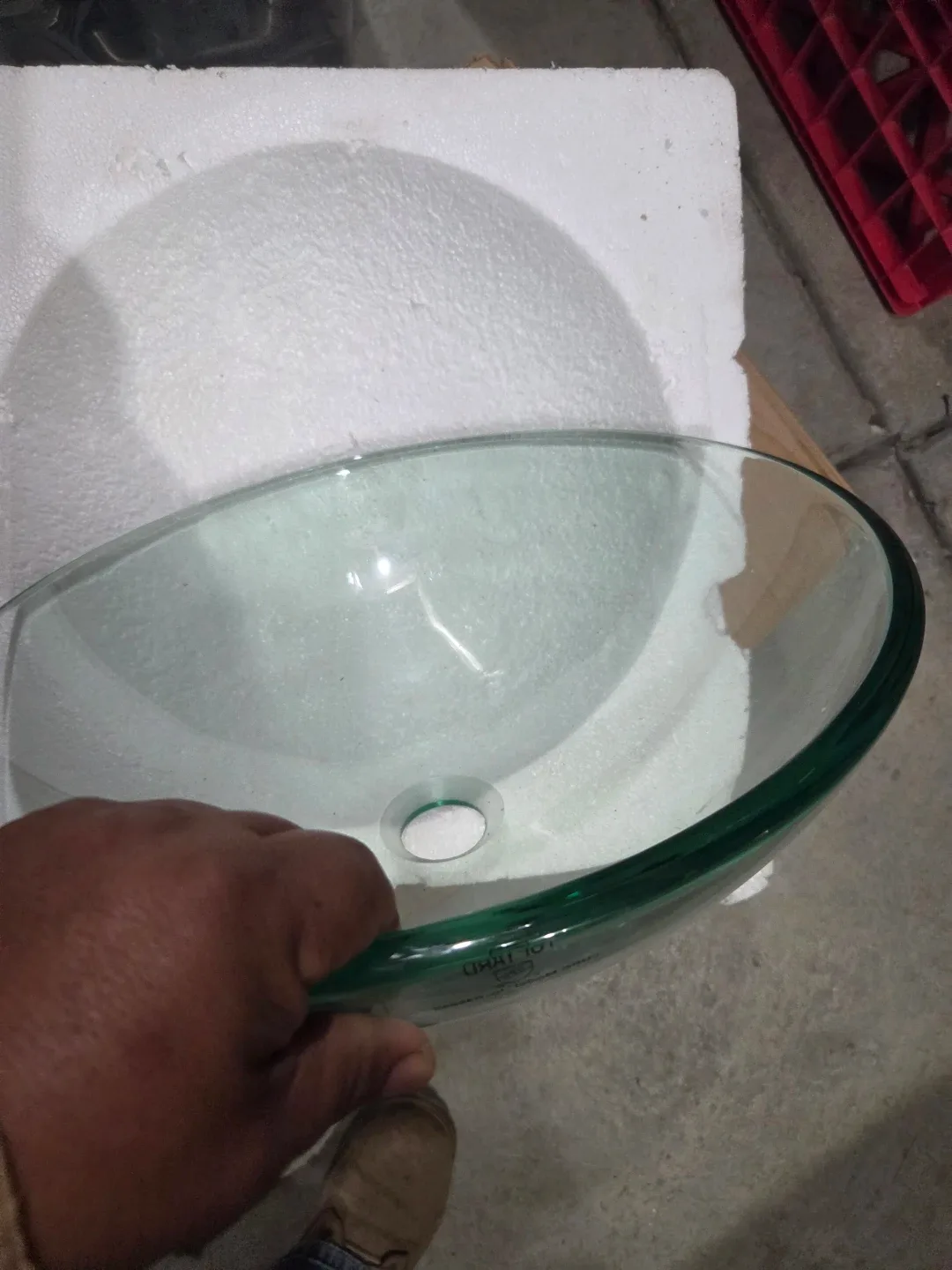 Topyard Glass Vessel Sink R40082 - photo 5