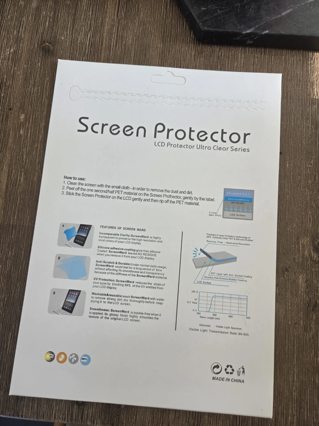 Ultra Clear Screen Protector for iPad Air - photo 2