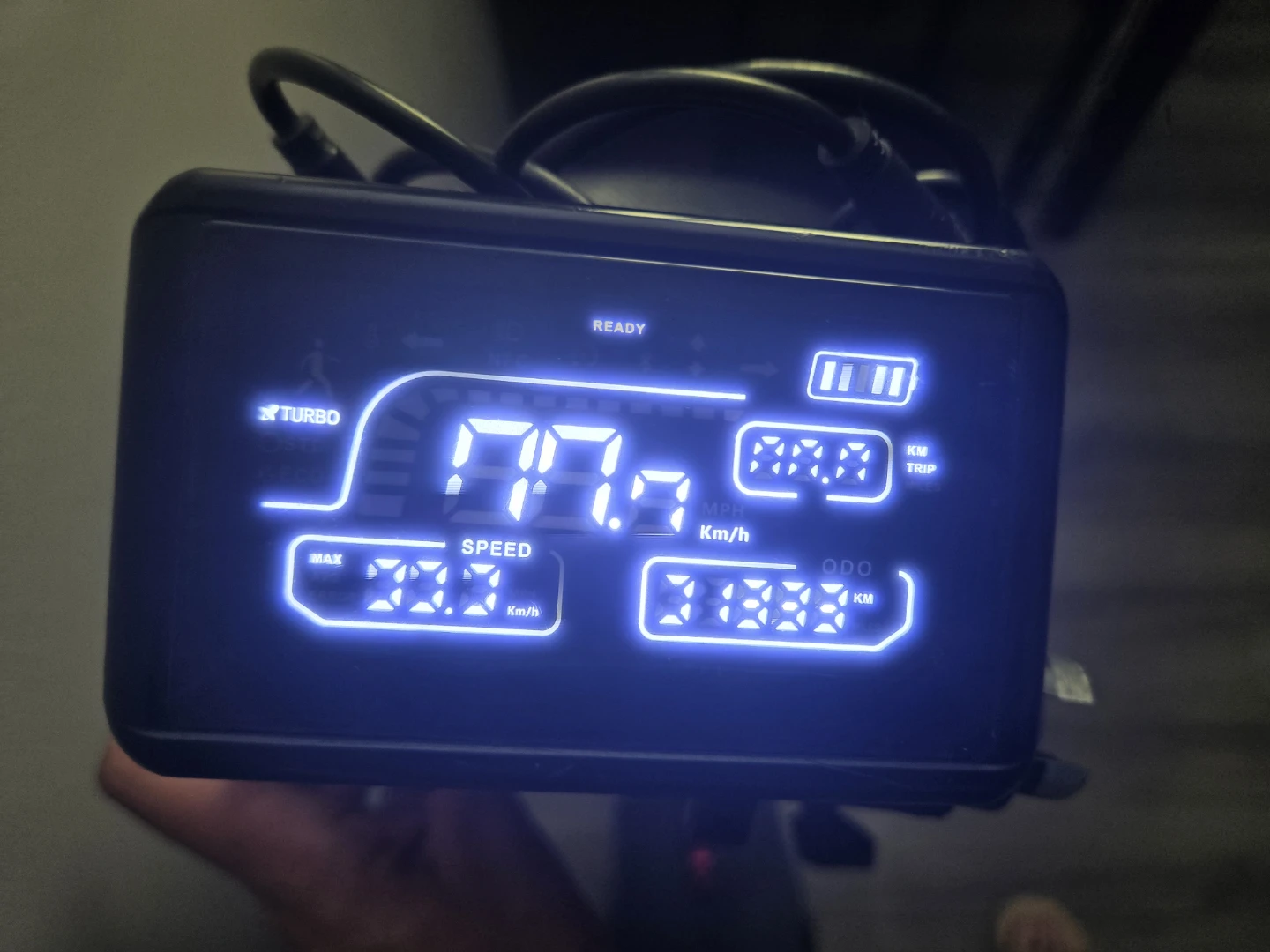 Black Electric Scooter