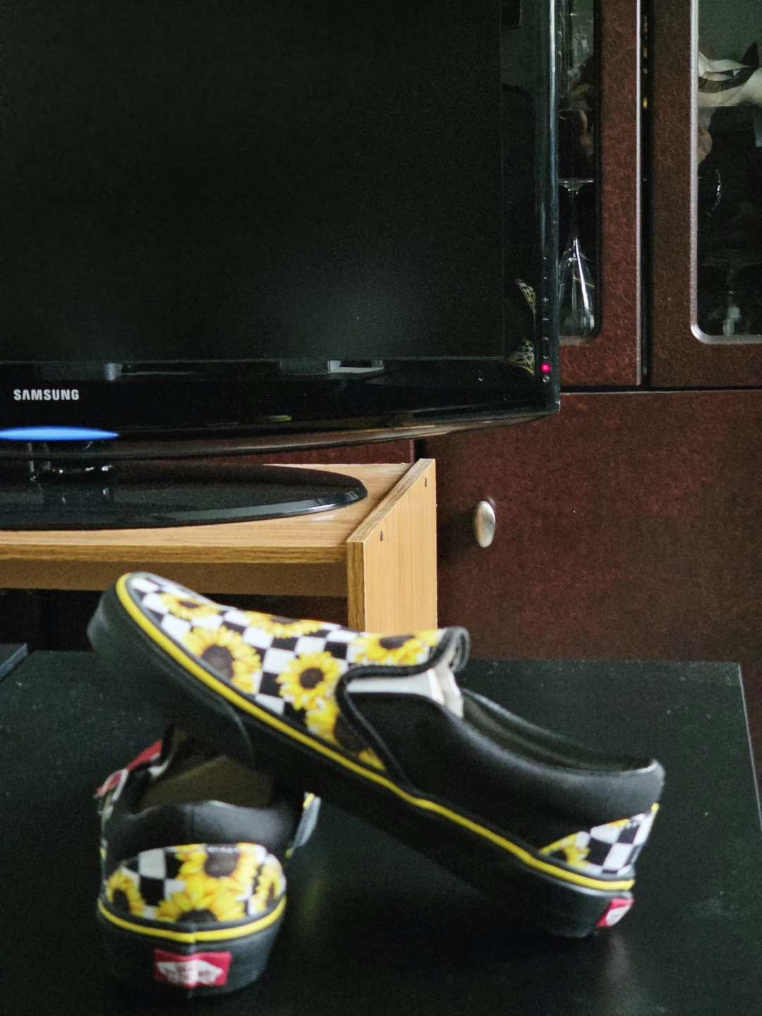 Vans Sunflower Checkerboard Slip-Ons - photo 2