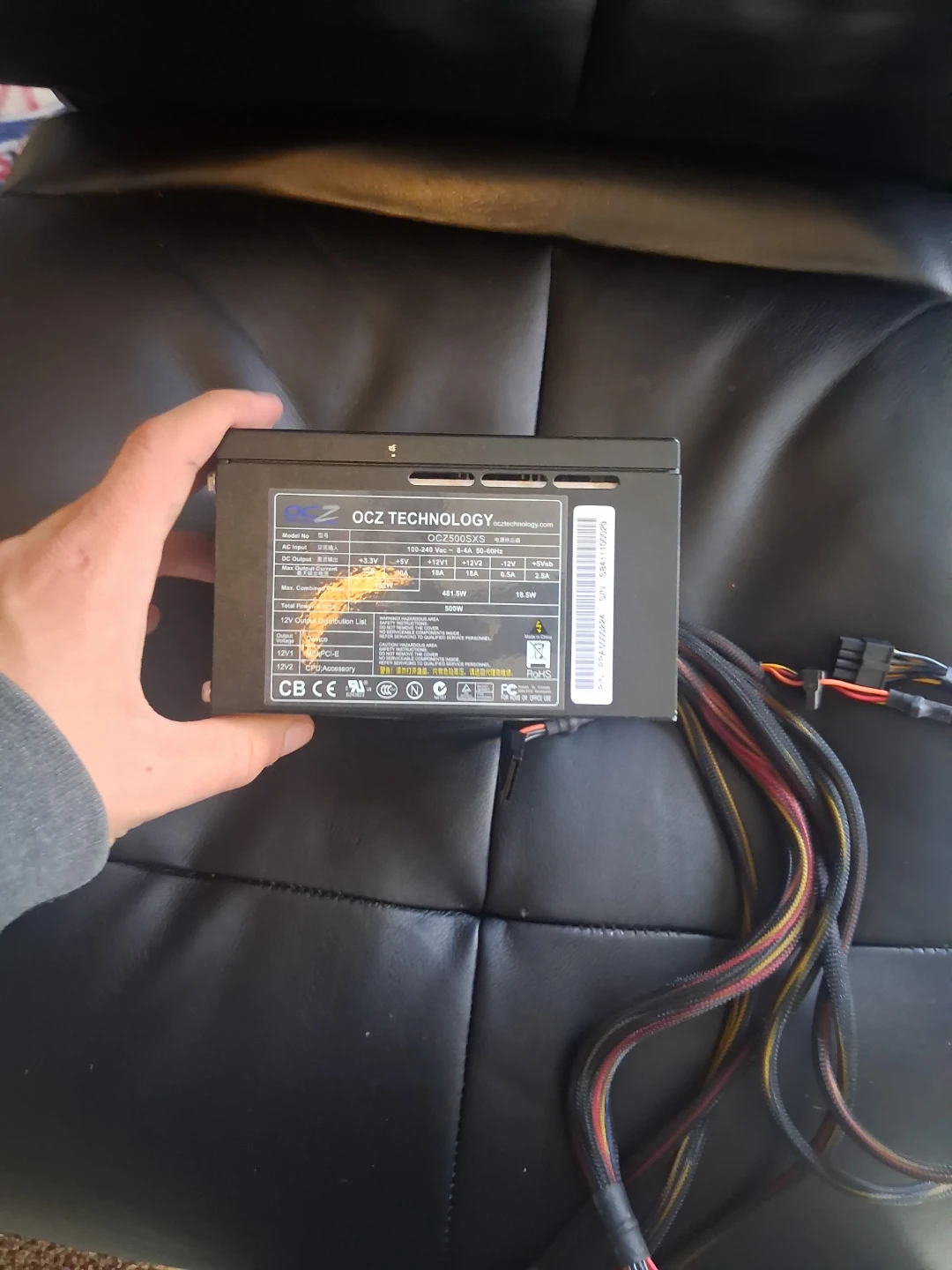 OCZ Technology OCZ500SXS 500W Power Supply Unit - photo 2
