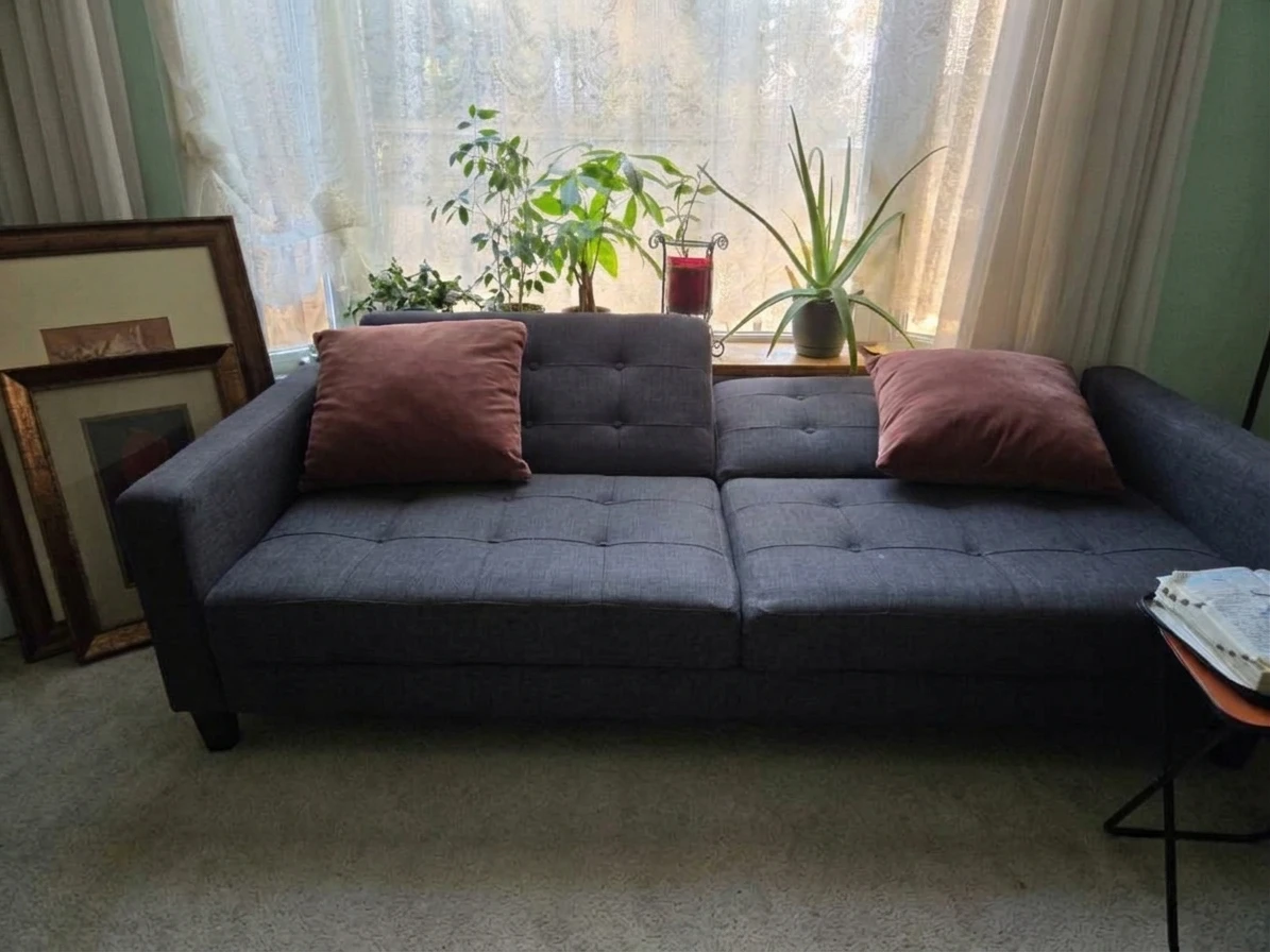 Dark Grey Sofa - photo 2
