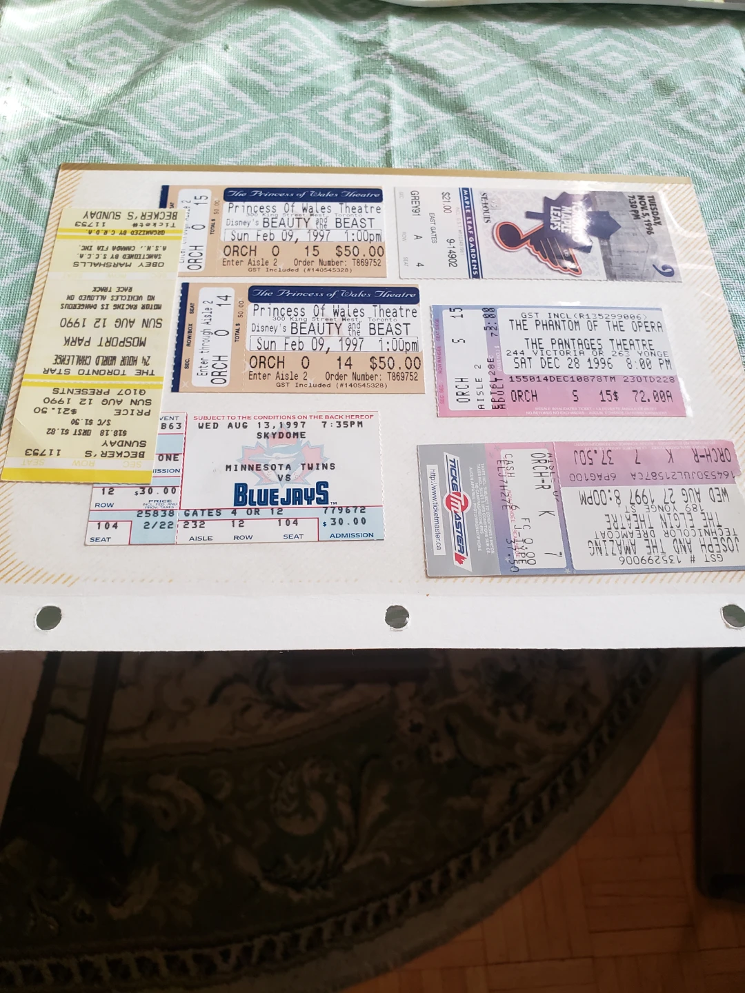 Vintage Toronto Event Ticket Collection - photo 2