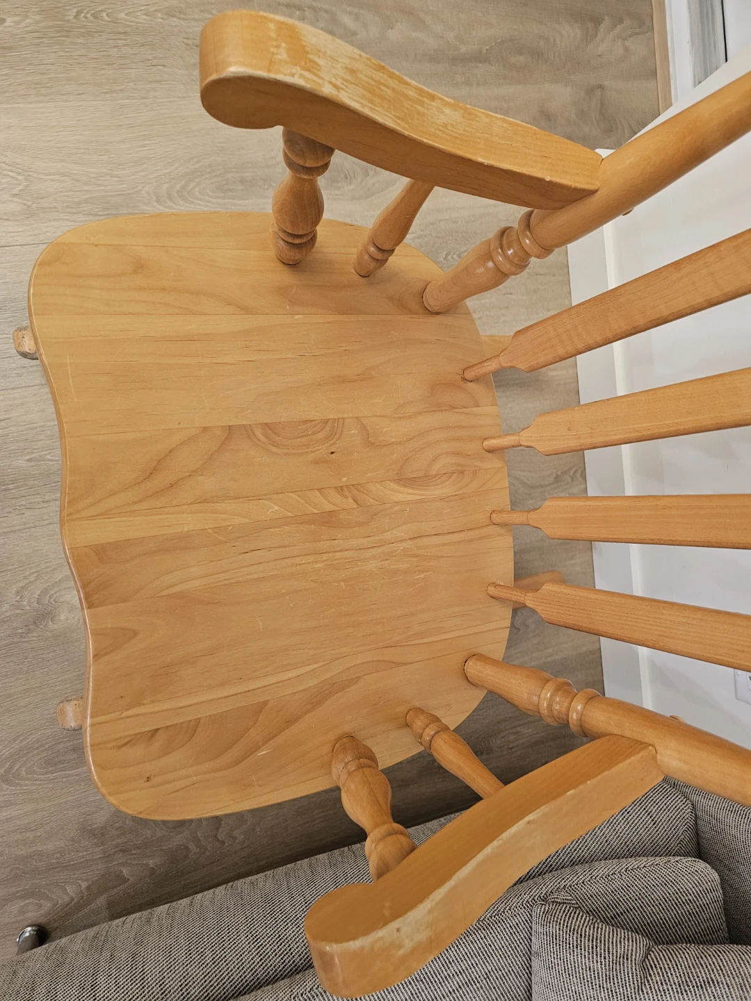 Solid Wood Rocking Chair - photo 3