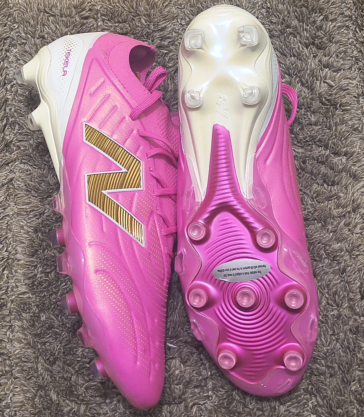 New Balance Tekela Soccer Cleats Pink Size 11.5 - photo 2