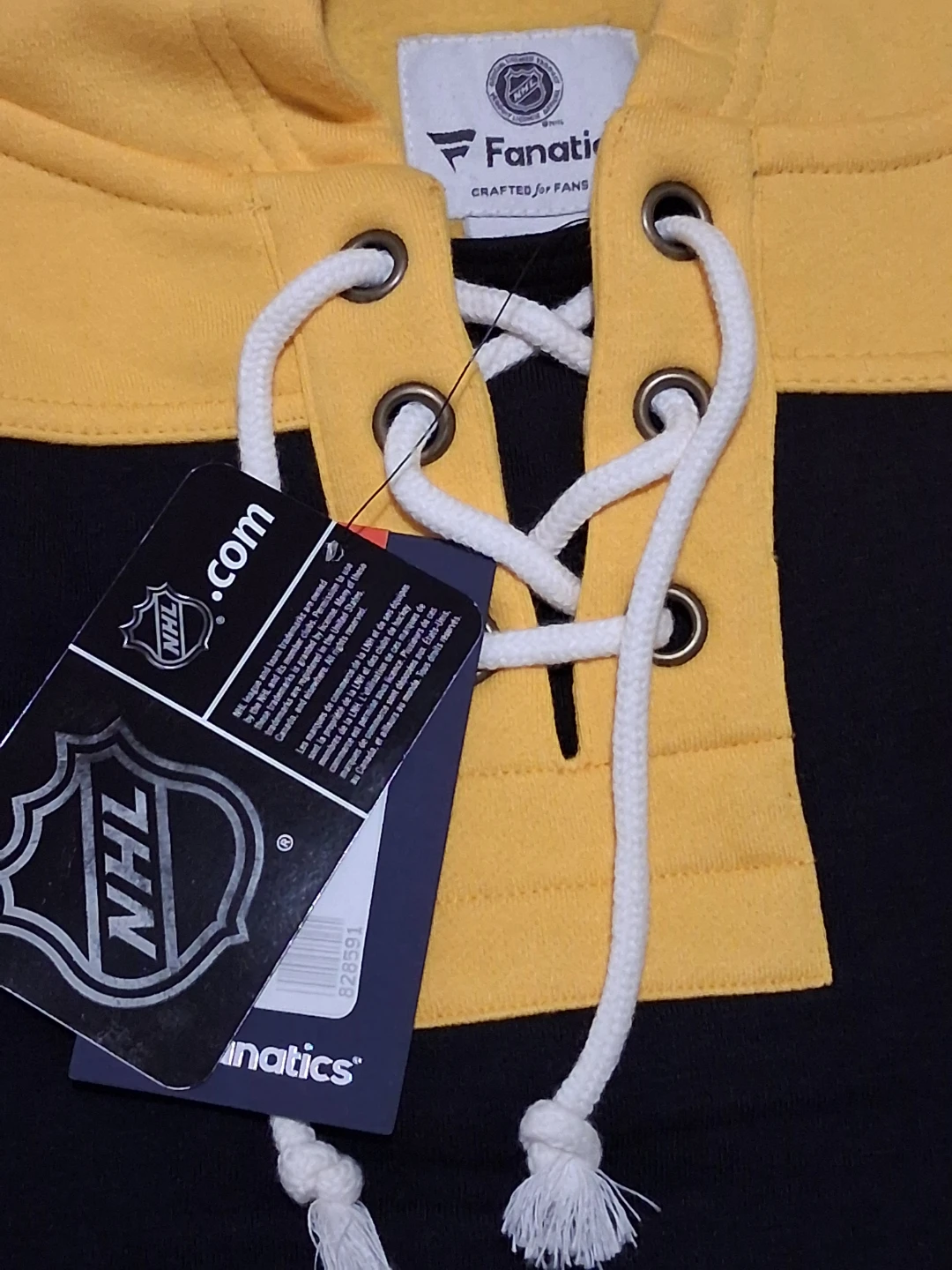 Fanatics Pittsburgh Penguins Lace-Up Hoodie - photo 2