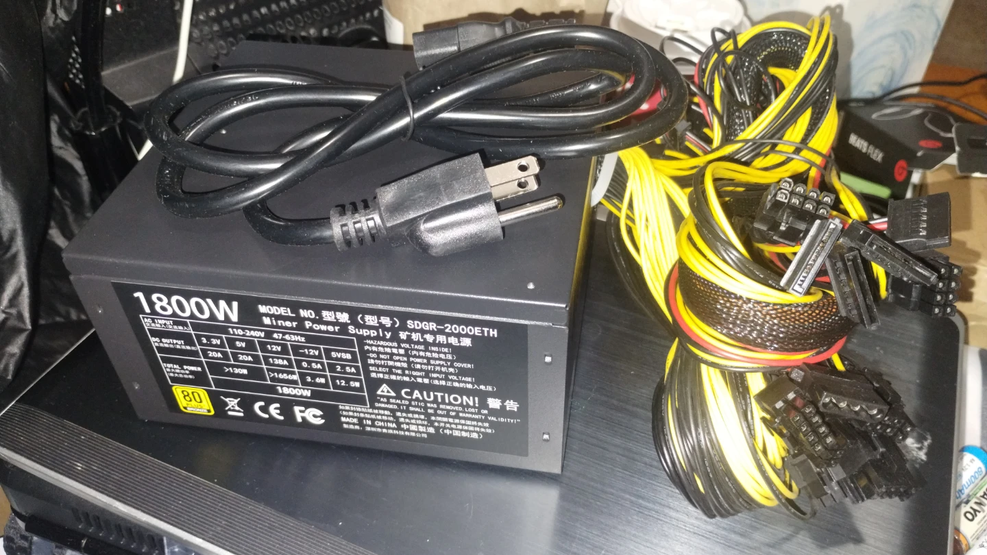 1800W Miner Power Supply SDGR-2000ETH