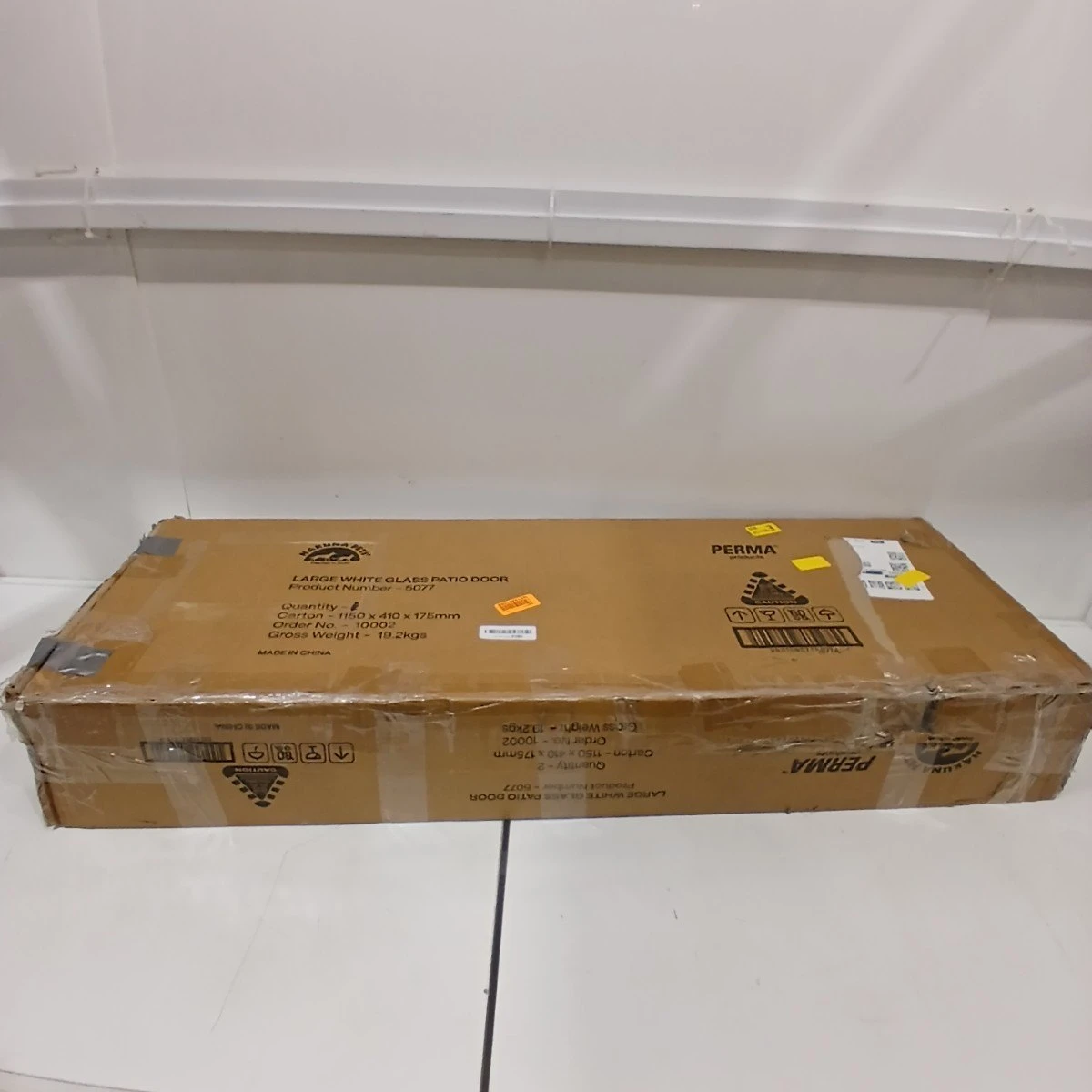 Hakuna Pets Glass Patio Pet Door Size Large