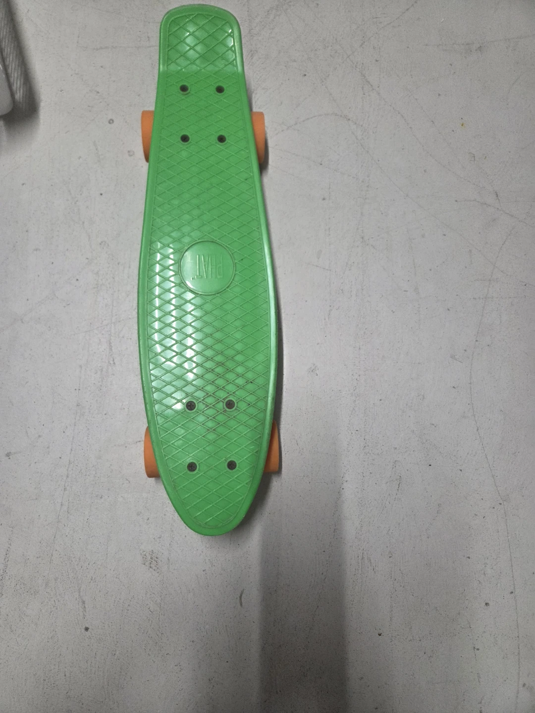 PHAT Green Plastic Skateboard - photo 5