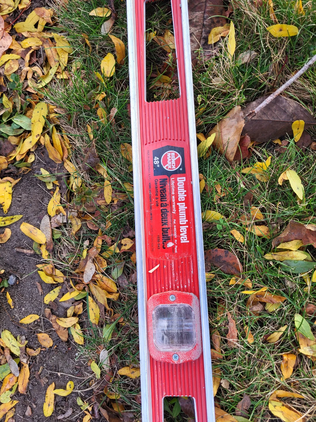 Bench Mark 48" Double Plumb Level - photo 4