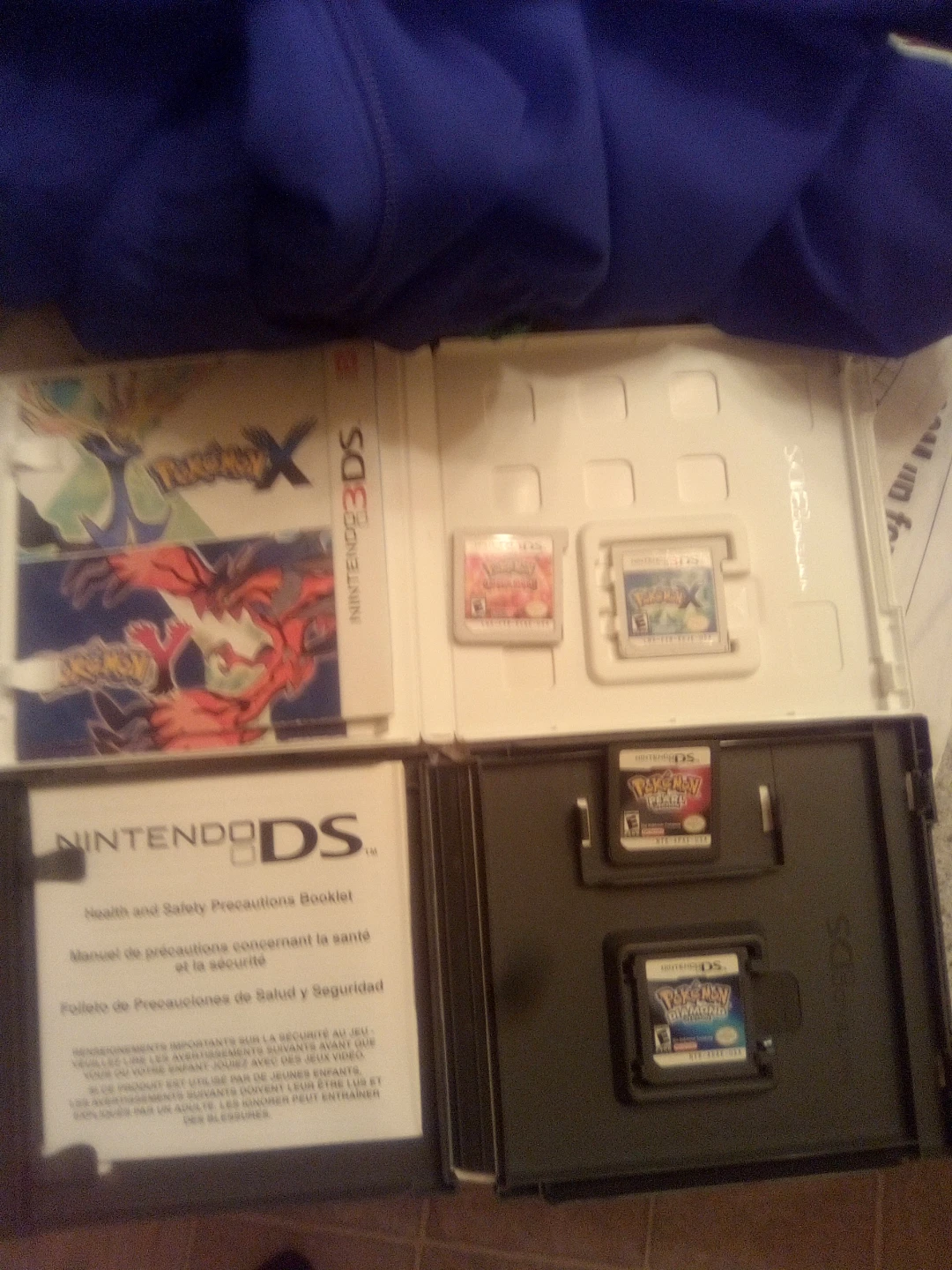 4 Nintendo Pokemon Games: X, Omega Ruby, Pearl, Diamond - photo 2
