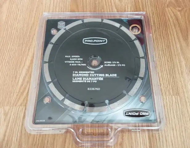 Pro.Point 7 in. Segmented Diamond Cutting Blade