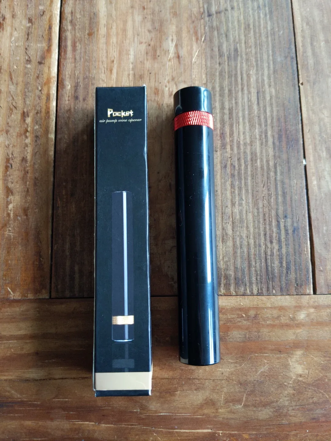Air Pump Wine Opener. Used once.