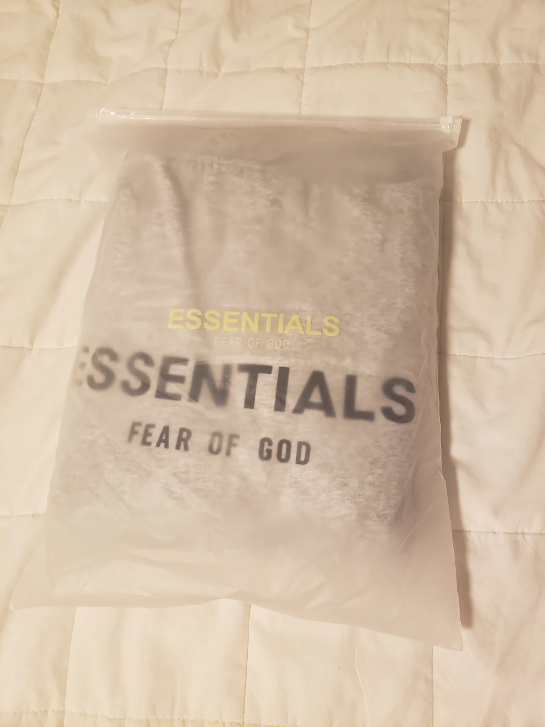 Essentials Fear of God Hoodie - Grey - Medium - photo 4