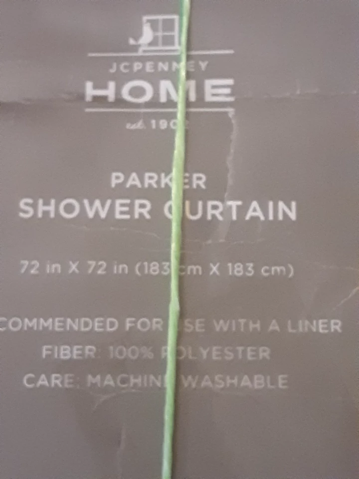 JCPenney Home Parker Shower Curtain