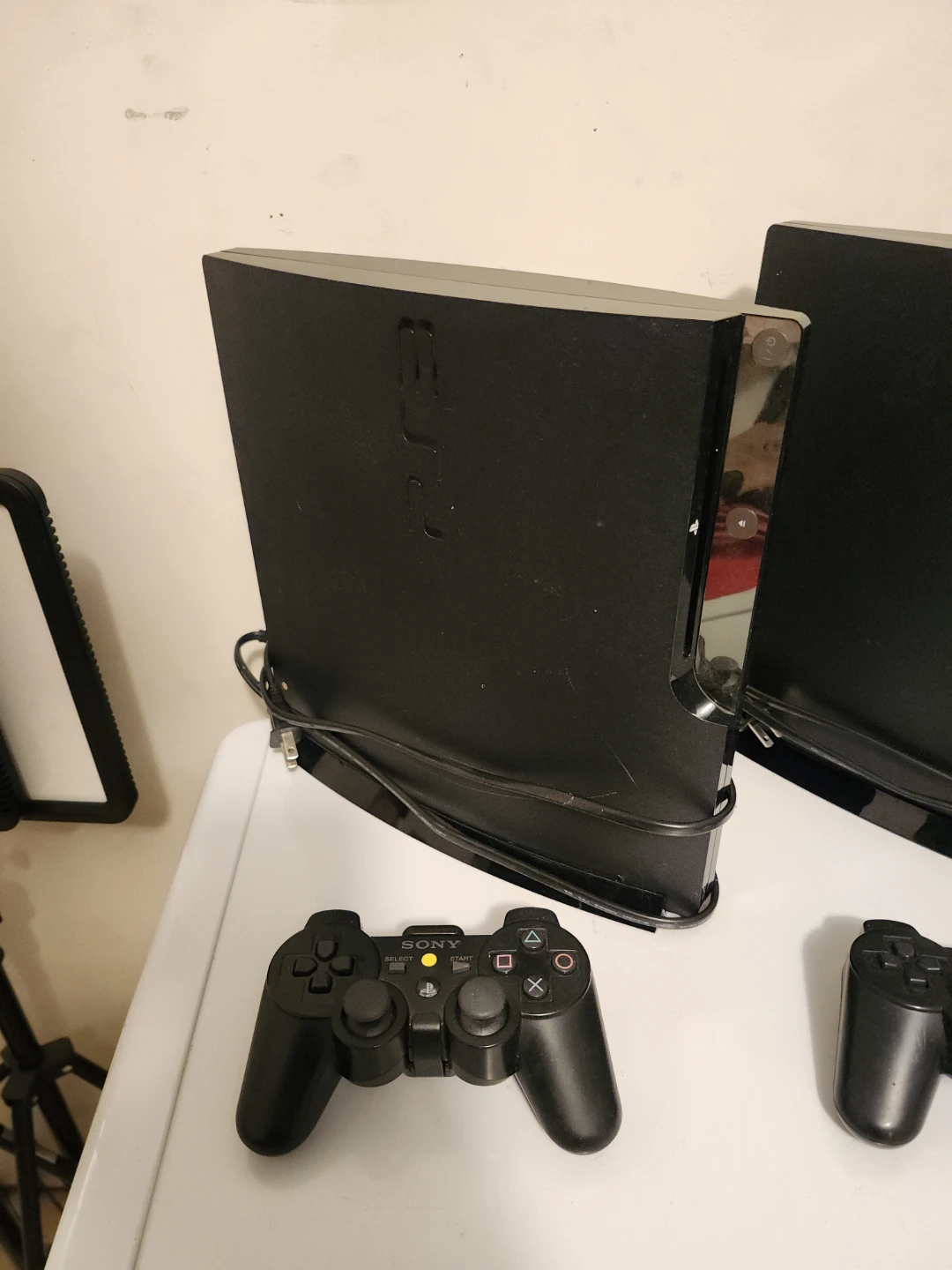 Three Sony PlayStation 3 Super Slim Consoles with Controllers - photo 5