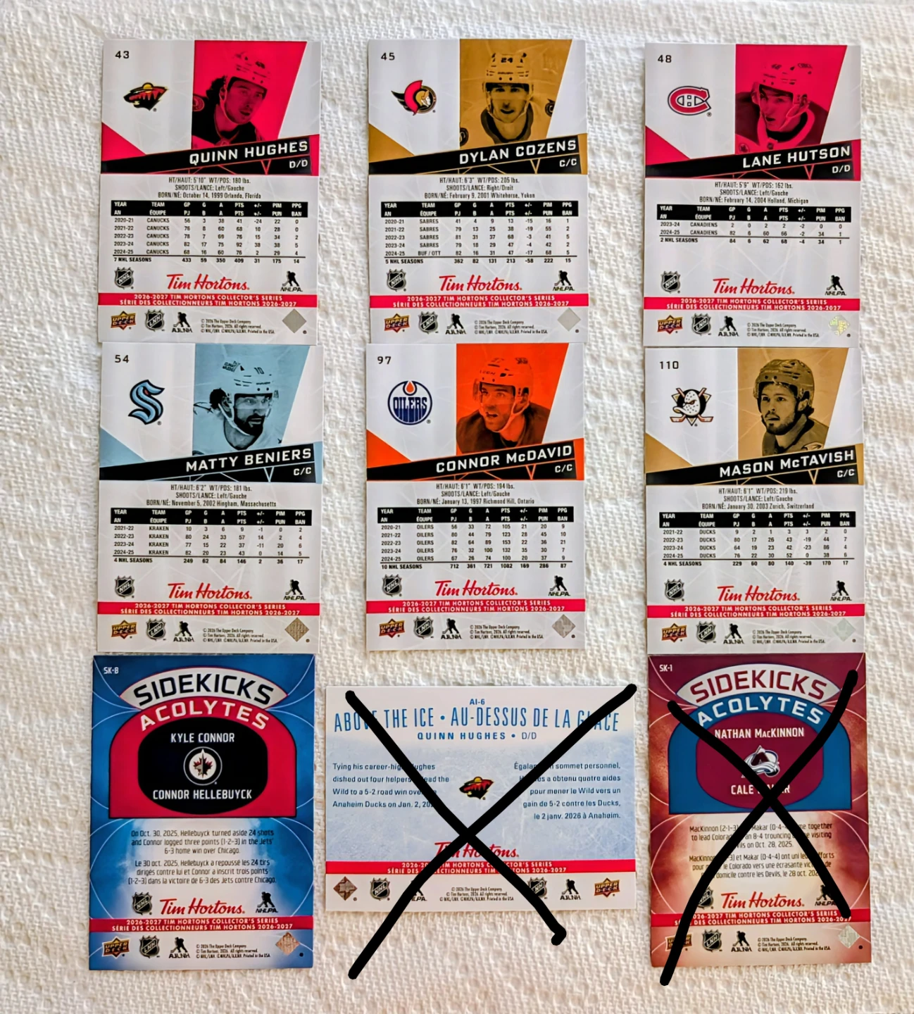 2026-2027 Tim Hortons Upper Deck Hockey Card Collection - photo 2