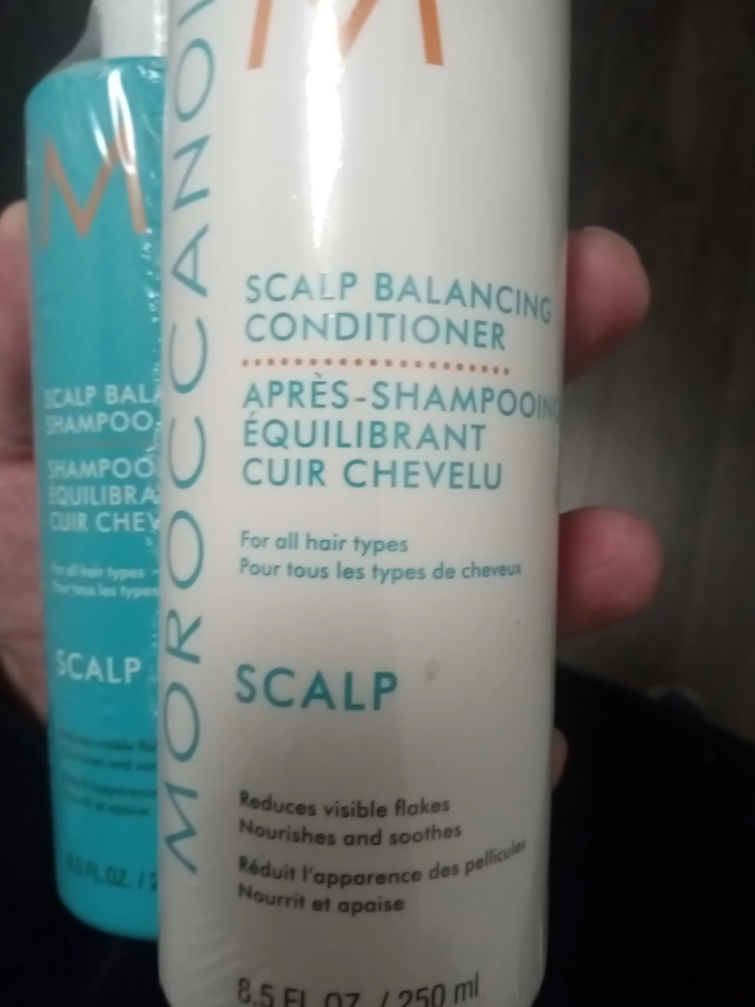 Moroccanoil Scalp Balancing Shampoo and Conditioner Set