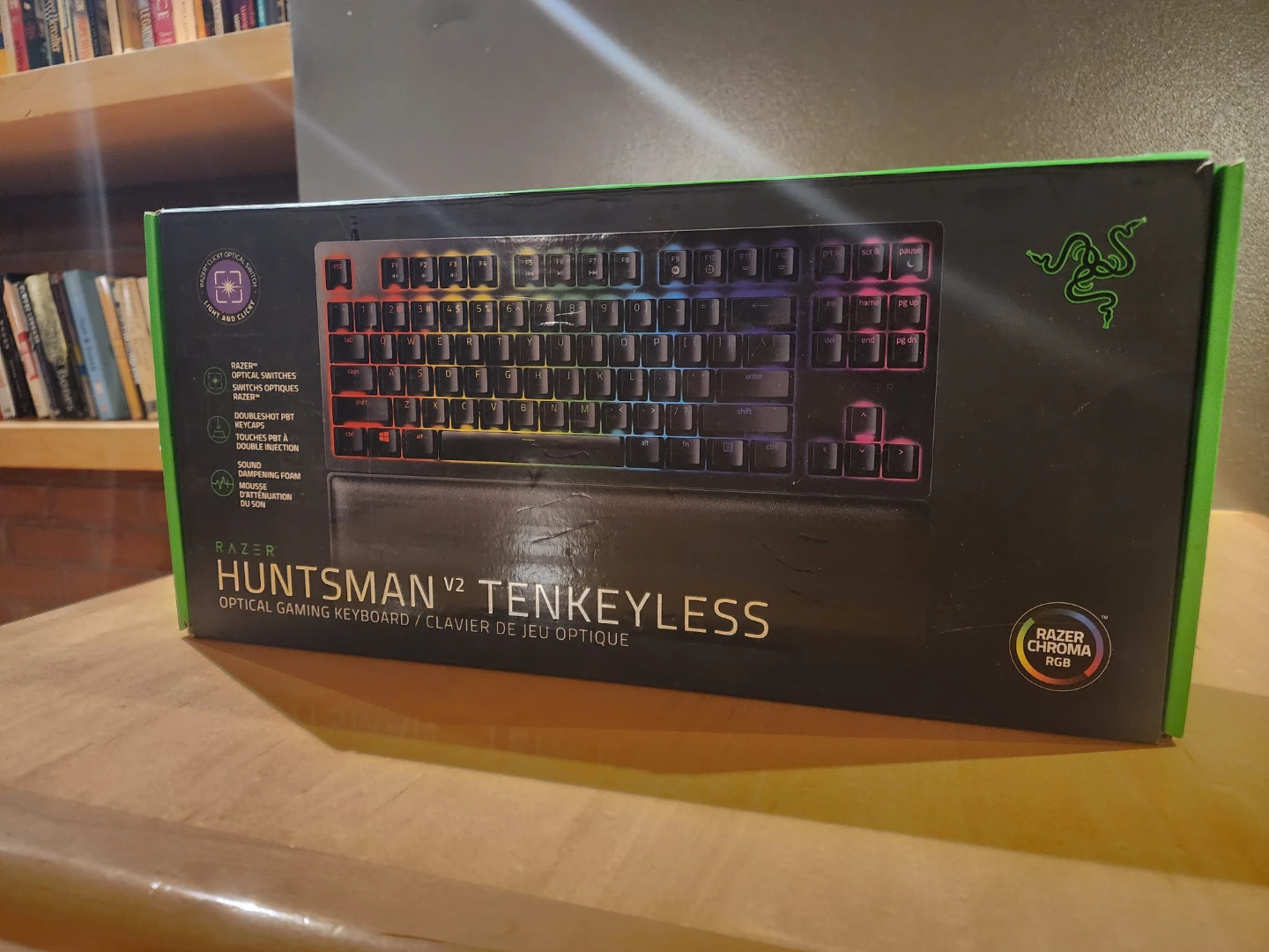 Razer Huntsman V2 Tenkeyless Gaming Keyboard