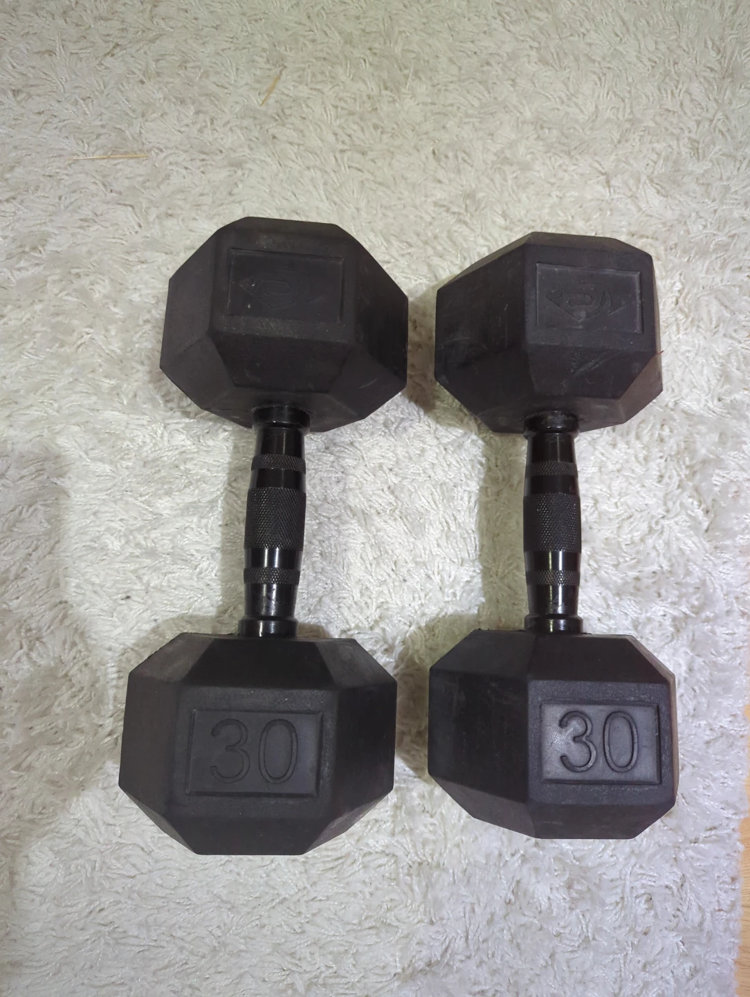 Dumbbells 30 lbs.