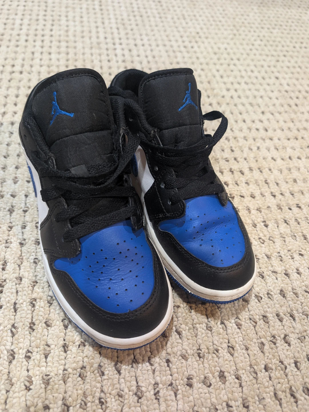 Jordan 1 Retro Low Royal Blue and Black - photo 2