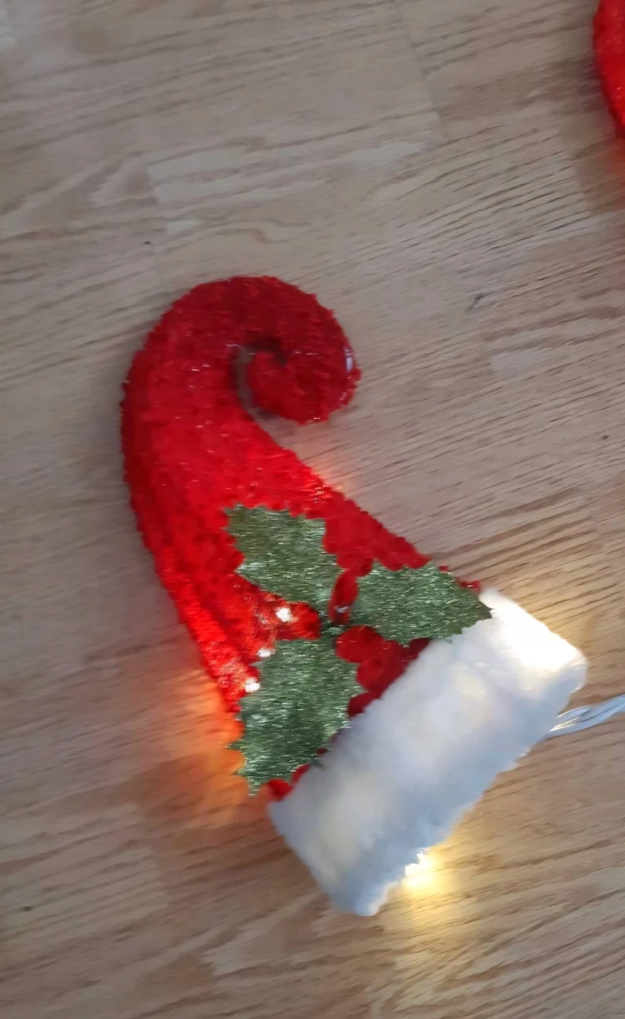 Christmas Elf Hats String Path Lights - photo 2