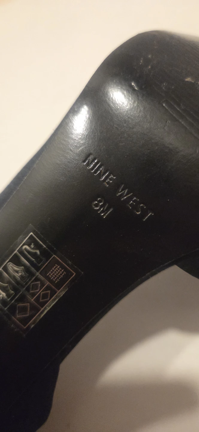 Nine West Black Embellished Heels - photo 3