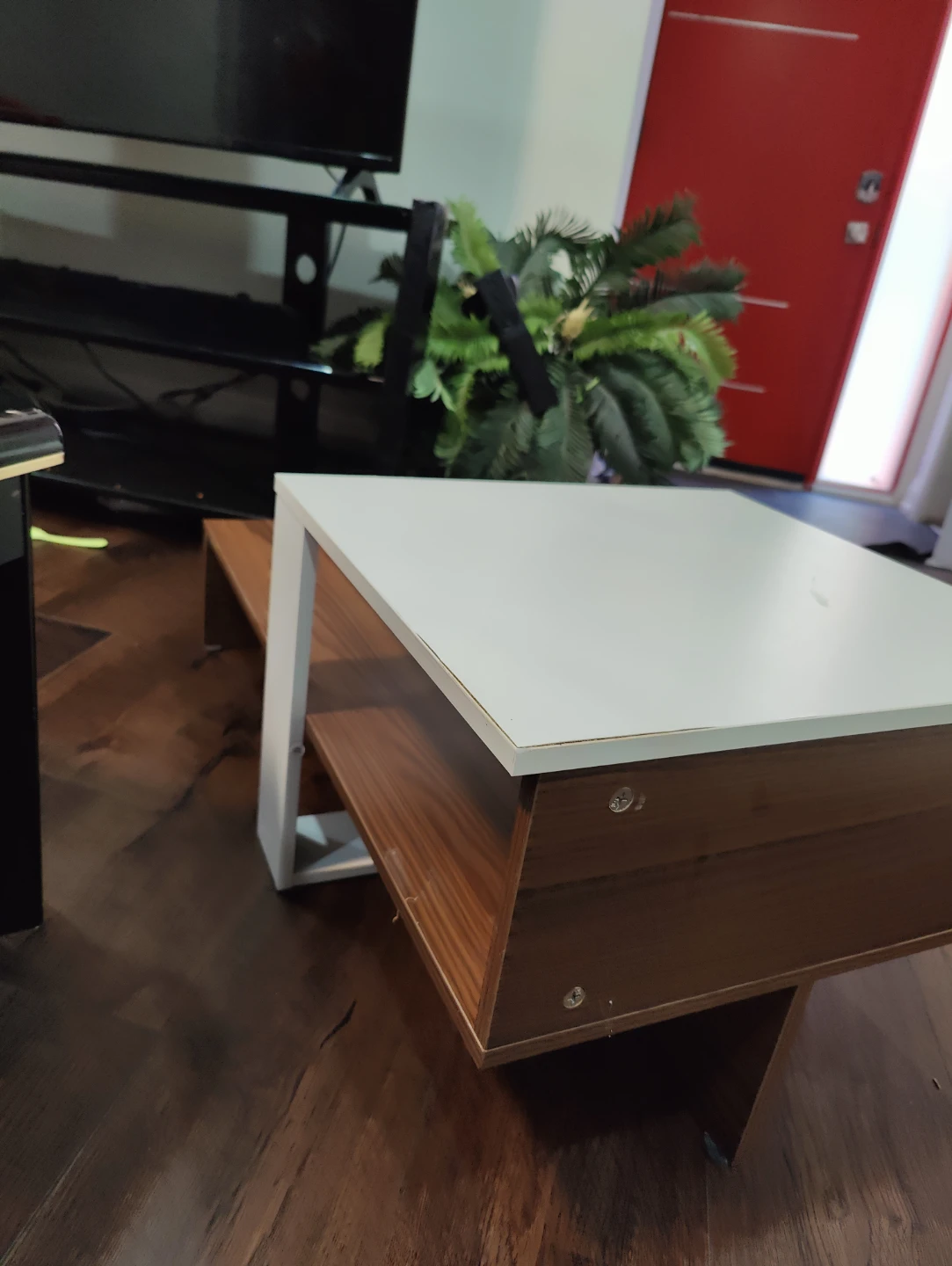 Two-Tone Side Table