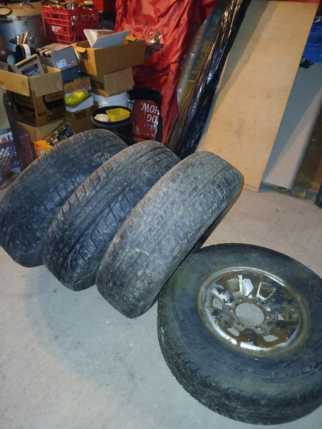 Set of 4 Toyota P235/75R15 Tires