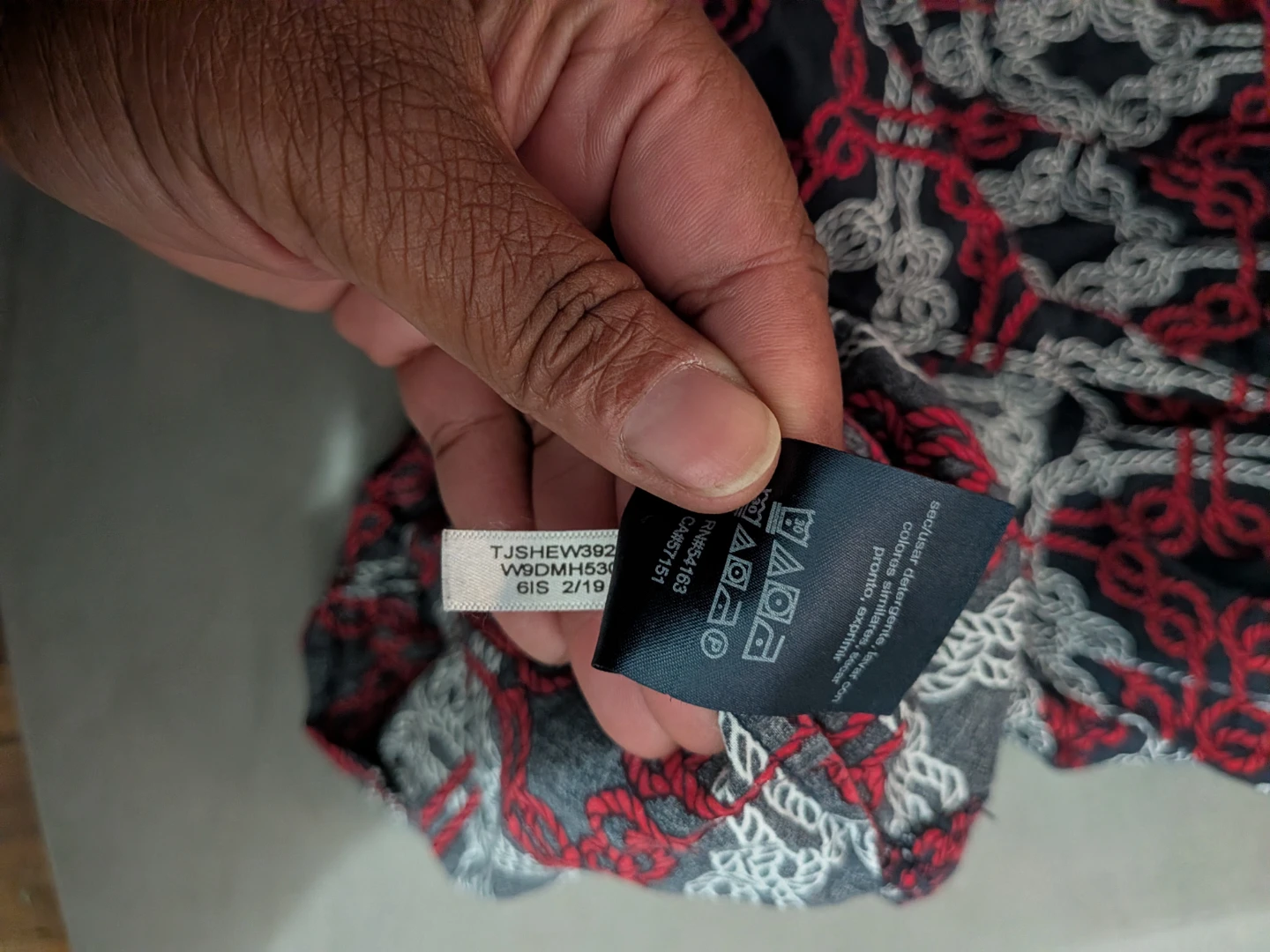 Tommy Hilfiger rope print button-down shirt - photo 5