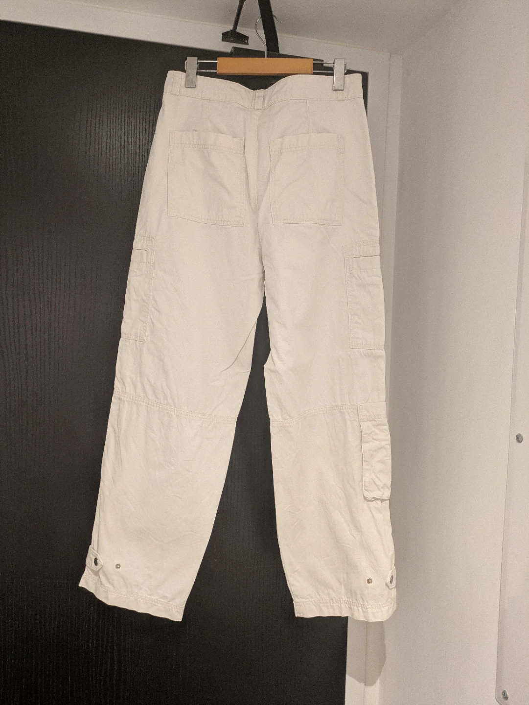 H&M Cream Cargo Pants size 8 - photo 5