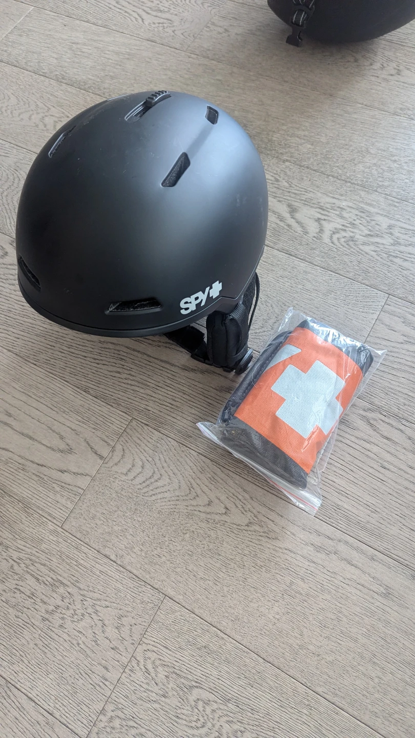 Spy Optic Snow Helmet Matte Black ski snowboard