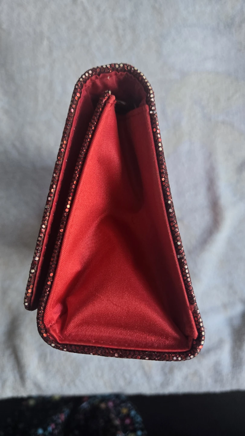 Red glitter Clutch - photo 2
