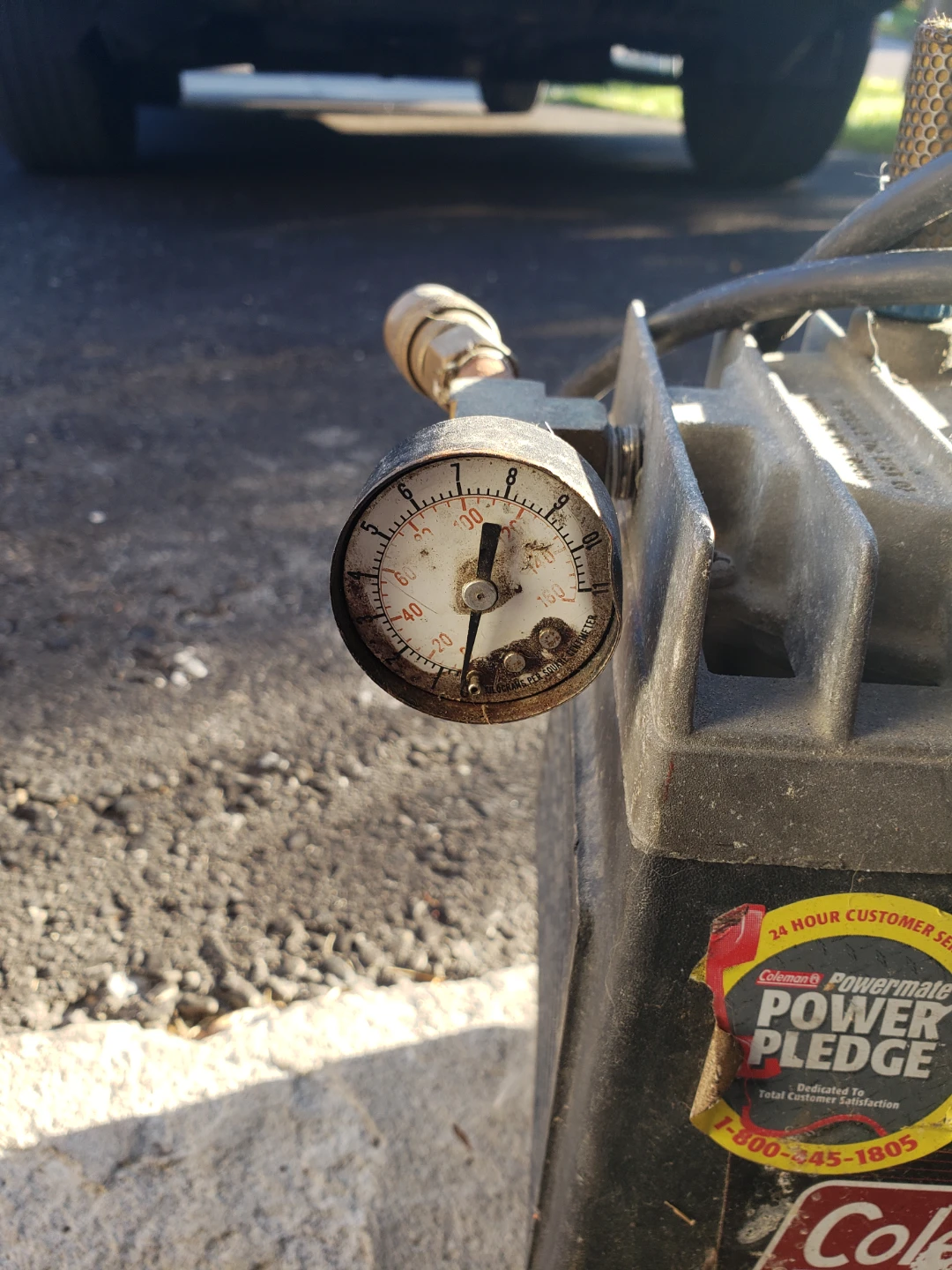 Coleman Powermate .75 HP Handyman Air Compressor - photo 2