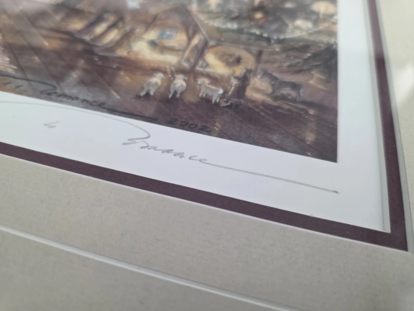 Trisha Romance Christmas at the Cottage Limited Edition Print - photo 2