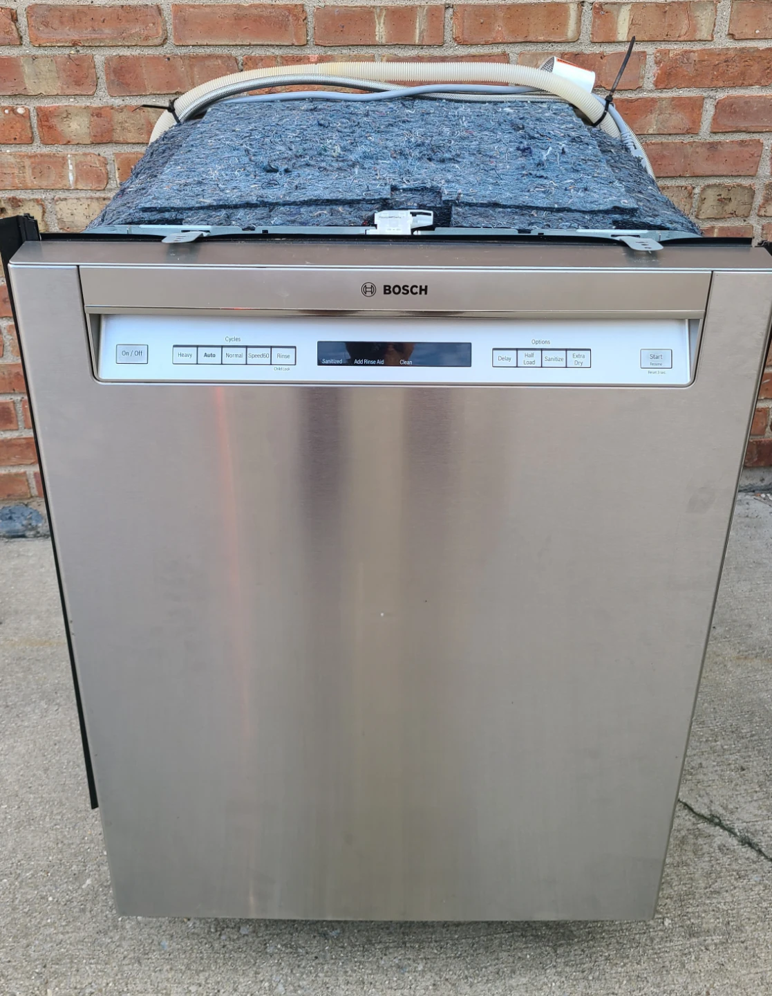Bosch 300 Series Stainless Steel Dishwasher Model SHEM63W55N/13