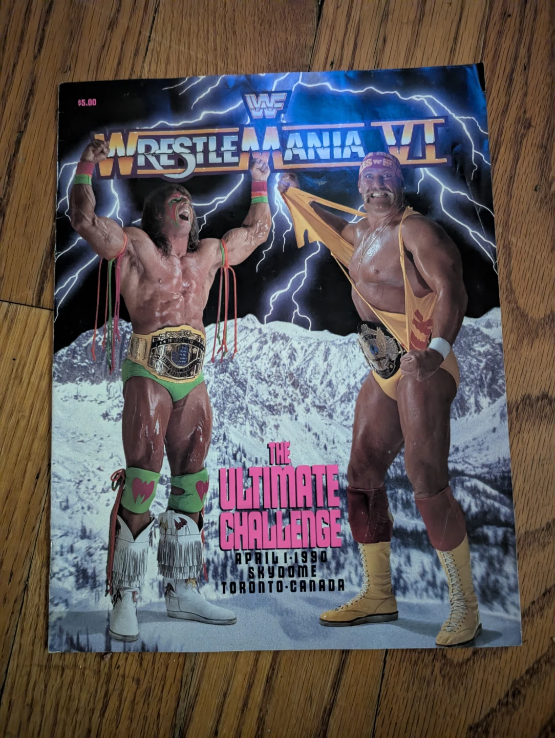 WWF WrestleMania VI Program Magazine
