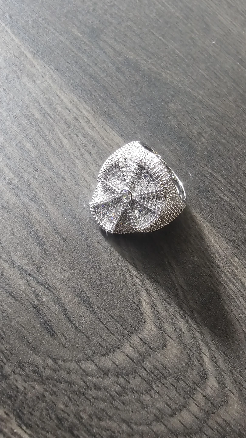 Iced out ring