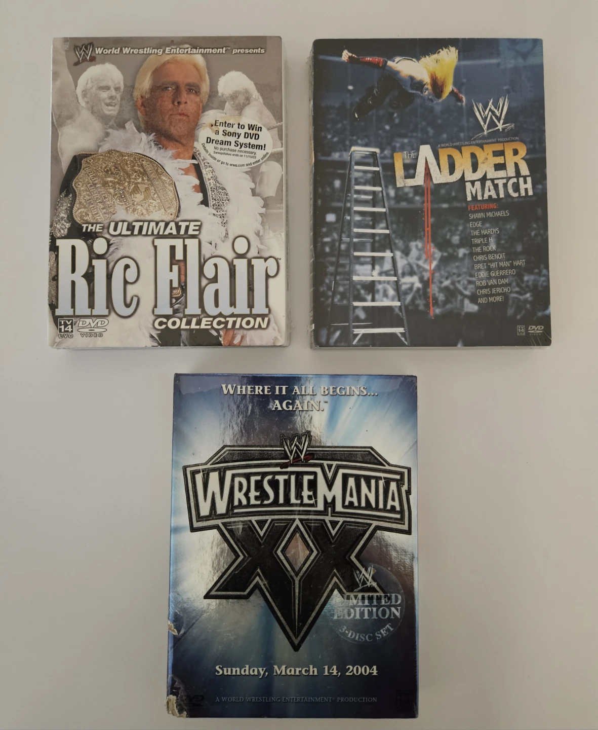 WWE DVDs - Brand new sealed