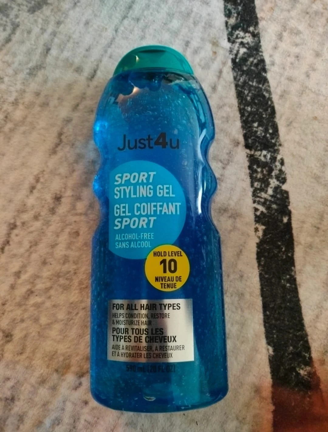 New 4-Pack Just4u Sport Styling Hair Gel Unopened