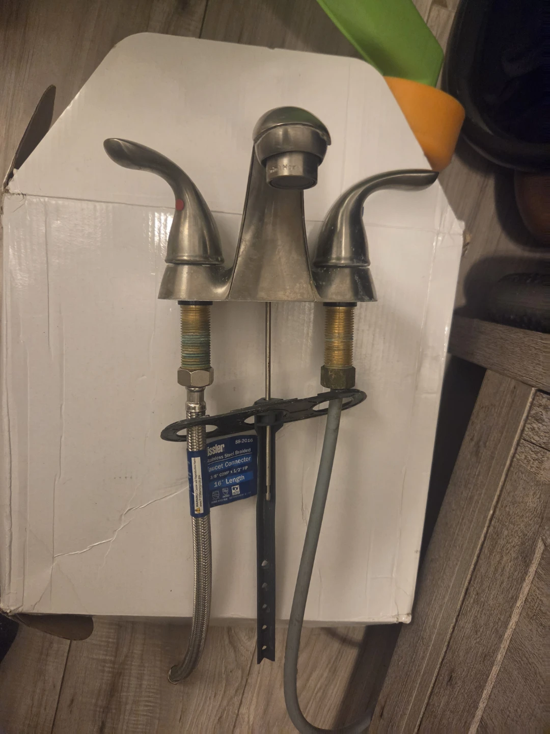Two-Handle glacier bay Bathroom Faucet